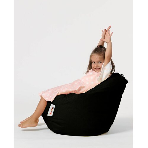 Atelier Del Sofa lazy bag premium kids black Slike