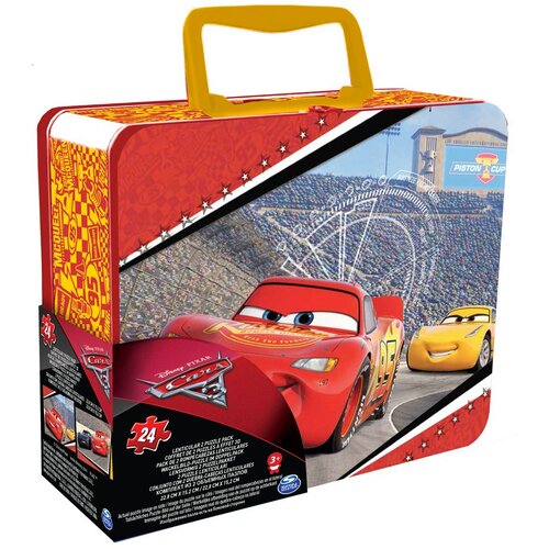 Cars 3 puzzle u limenci- 24 kom Slike