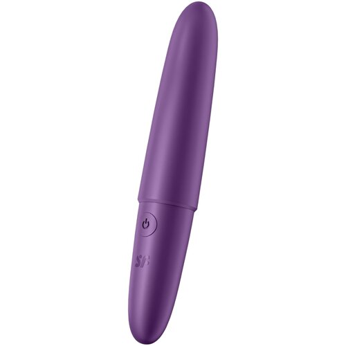 Satisfyer Ultra Power Bullet 6 - punjivi vodootporni vibrator (ljubičasti) Slike