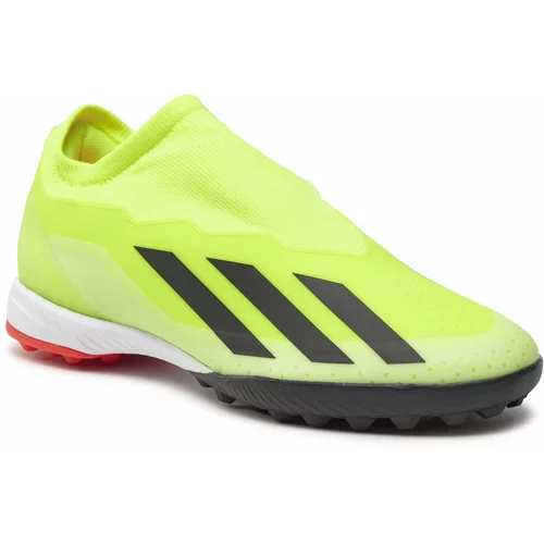 Adidas Čevlji X Crazyfast League Laceless Turf Boots IF0694 Tesoye/Cblack/Ftwwht