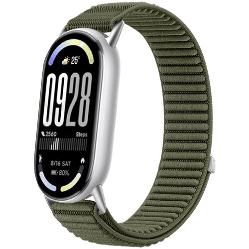 INF Združljiv z Xiaomi Mi Band 10/9/8 Series najlonski pa&scaron;ček z vzorcem gora Green, (5000079885) Cene