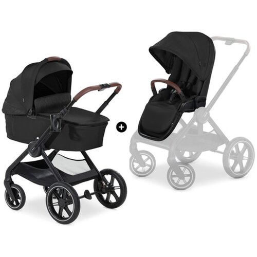 Hauck kolica Walk N care Air Set Black Slike