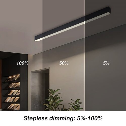  Brilagi - LED prigu&amp;scaron;iva plafonska lampa SLEEKLINE LED/40W/230V Wi-Fi Tuya crna + daljinski Slike