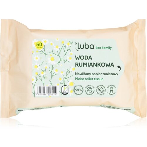 Luba ECO Family vlažilni toaletni papir Chamomile 50 kos Cene