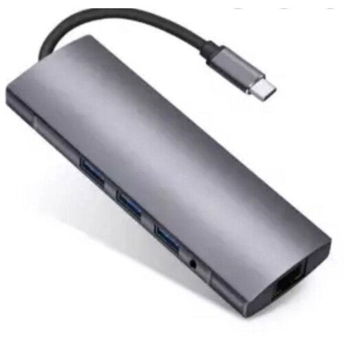 Linkom adapter konvertor TIP-C na HDMI + 4XUSB 3.0 + TIP C + SD/Micro + Audio+VGA + RJ45 Cene