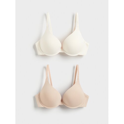 Reserved Komplet od 2 push-up grudnjaka - krem Cene