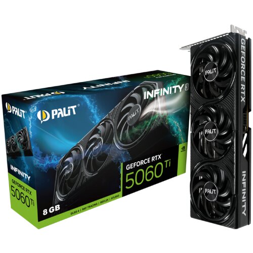 Palit nVidia GeForce RTX 5060 Ti 8GB 128bit RTX 5060Ti Infinity 3 grafička karta Slike