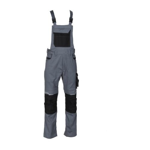  Pantalone radne sa tregerima pacific flex sive vel. 56 Slike