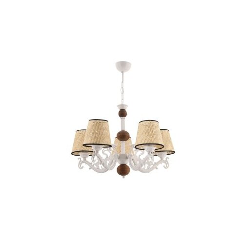 Opviq luster fiona coral wood white cream Cene