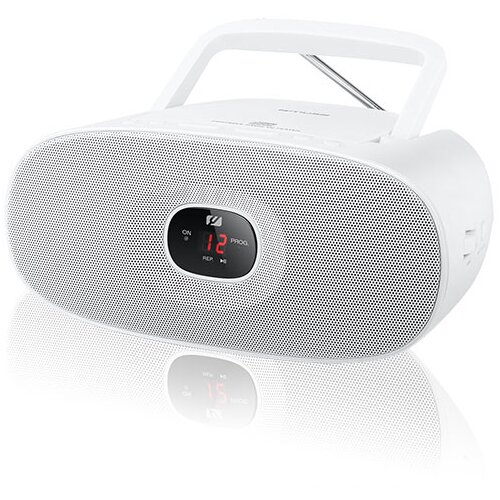 Muse prenosni radio s cd MD-202 rdw white Cene