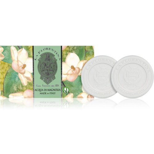 La Florentina Fresh Magnolia Sculpted Soap prirodni sapun magnolija 2x115 g Cijene