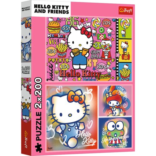 Puzzle 2x200 - Hello Kitty i prijatelji - Hello Kitty 13336 Cijene