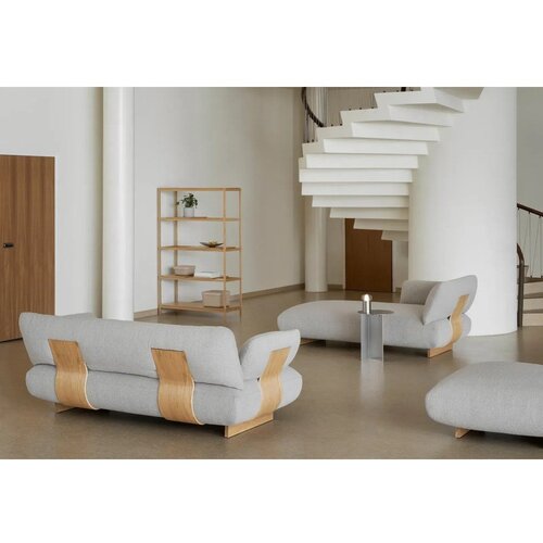 Blomus Regal v hrastovem dekorju v naravni barvi 105x170x40 cm Sukoya &amp;ndash; Slike