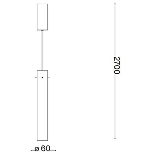 Ideal Lux led luster na sajli flam LED/10W/230V, prečnik 6 cm, cri 90, siva Slike