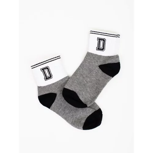 SHELOVET Children's socks gray with asterisk