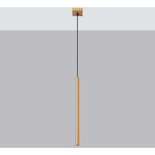  Sollux SL.1170 - Luster na sajli PASTELO 1xG9/8W/230V zlatna Slike