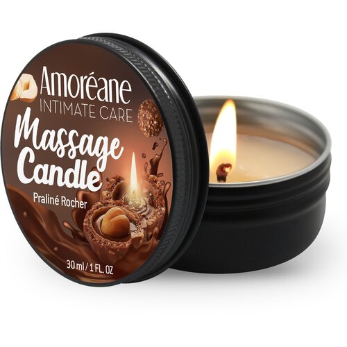 Amor&amp;eacute;ane Massage Candle Pralin&amp;eacute; Rocher 30ml Slike
