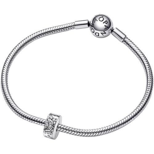 Pandora 792841C01 Sparkling Sun &amp;amp; Crescent Moon Clip privezak Slike