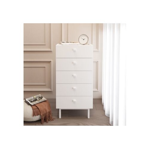 Hanah home komoda s ladicama, bijela Cene