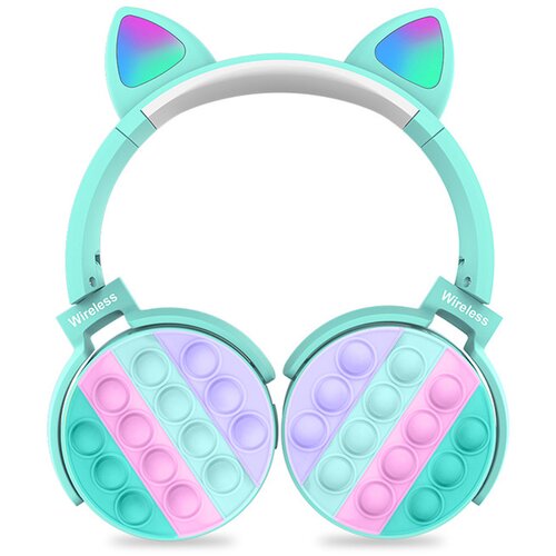 Venisymlis Bluetooth slušalke Pop Bubble, zložljive brezžične naušesne slušalke, (22102064) Cene
