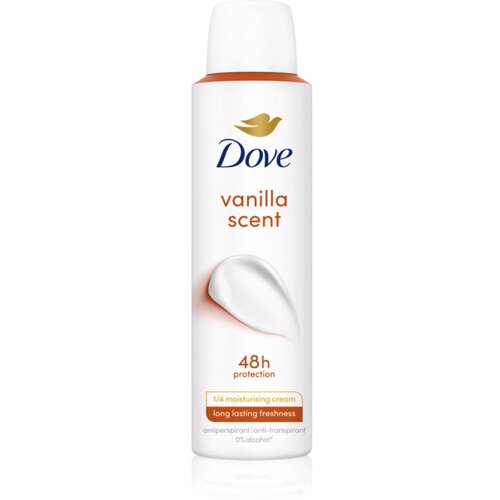 Dove Vanilla Scent dezodorant pr&amp;scaron;ilo 150 ml Slike
