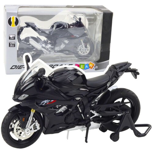  Metalni motor za igru sa zvučnim i svjetlosnim efektima S1000 1:12 - crni Slike