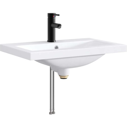  Umivaonik za kupaonicu Mat Crna 61 x 40 x 16,5 cm Metal Cijene