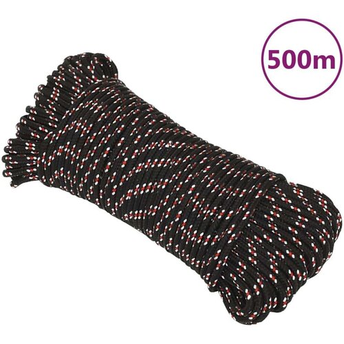 Brodski konop crni 5 mm 500 m od polipropilena Slike