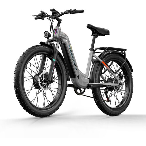 BENFUTO electric bike MX06Pro 2*1000W motor,48V 17.5AH samsung battery, 26*3.0 big tires, 7 speed, hydraulic disc system, step-through electric bike, (21335535) Cene