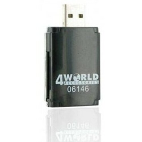 Cabletech čitalec kartic 4 V 1 USB 2.0, SD-MMC-MS, maks. 16GB CC-138 Slike