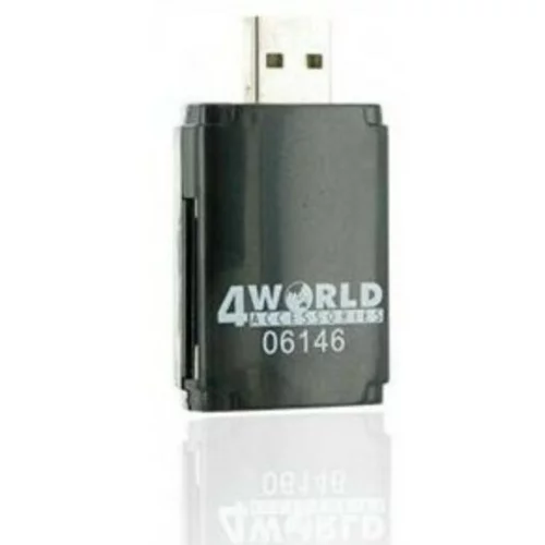 Cabletech čitalec kartic 4 V 1 USB 2.0, SD-MMC-MS, maks. 16GB CC-138