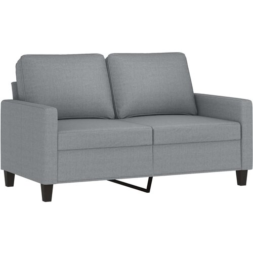  4-dijelni set sofa s jastucima svjetlosivi od tkanine Siva Slike
