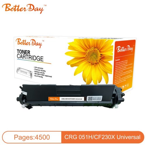 BetterDay toner CF230X/CRG051H zam. kaseta za hp - univerzalna, 3k5 Slike