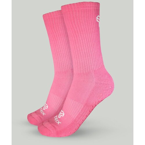 STRIX Functional Crew Socks Pink Slike