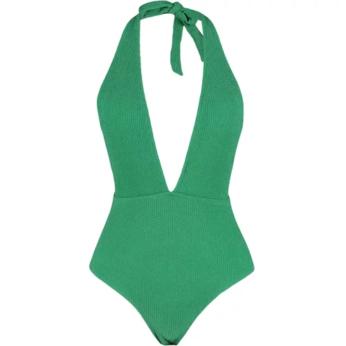 Trendyol Swimsuit - Green - Plain