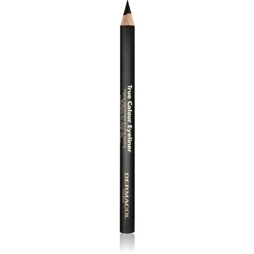 Dermacol True Colour Eyeliner dolgoobstojni svinčnik za oči odtenek 01 Black 4 g Slike