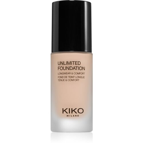 KIKO Milano Unlimited Foundation dugotrajni tekući puder s mat efektom nijansa 02 Rose 30 ml Slike