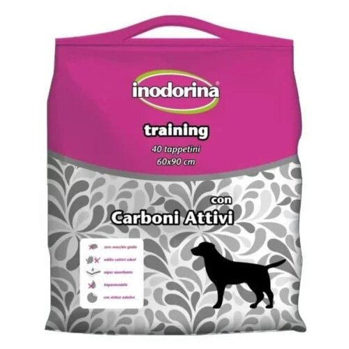 Inodorina training pads sa aktivnim ugljem 40 kom Slike