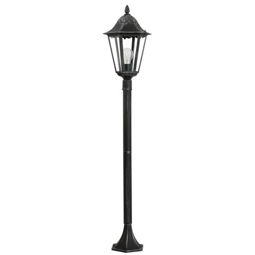 Eglo navedo spoljna podna lampa/1, e27, crna/srebrna Slike