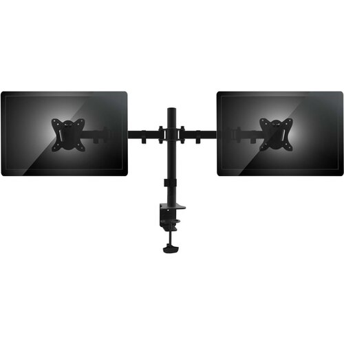 Equip 650152 nagibna namizna monitorska konzola, 13 "-27", 2 monitorja, črna Cene