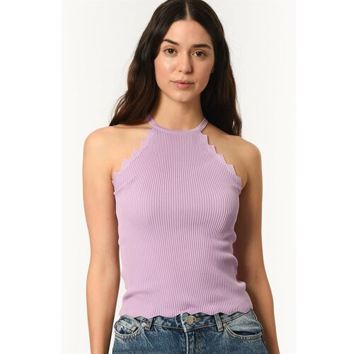 Dewberry Z2022 MISS KROP BLOUSE-PURPLE Cene