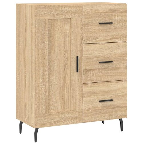  Komoda boja hrasta sonome 69,5x34x90 cm od konstruiranog drva Slike