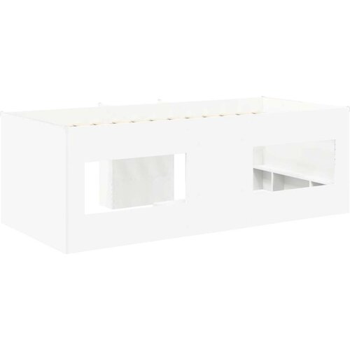  Kreveta za visoko spavanje djece 2 pcs Bijela 98.5 x 200 cm - Bijela 100 x 200 cm Slike
