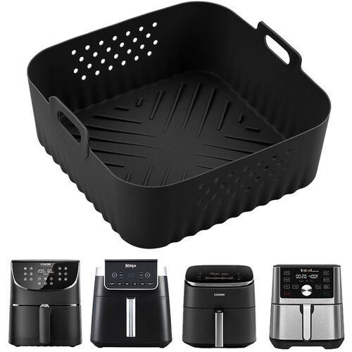 INF Silikonski pladenj - pladenj 190 za zračne friteze Black, (5000249104) Cene