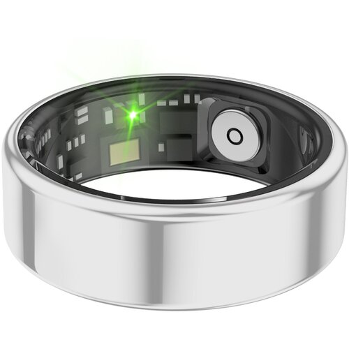 INF Pametni prstan z 30-dnevno življenjsko dobo baterije, IP68 vodoodporen, spremljanje srčnega utripa in spanja Silver 11, (5000129949) Cene