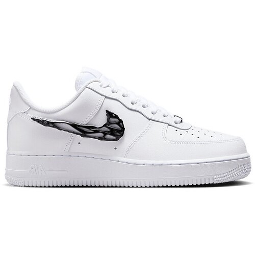 Nike Modne superge Air Force 1 Low Liquid Metal Swoosh (Women's) Bela Cene