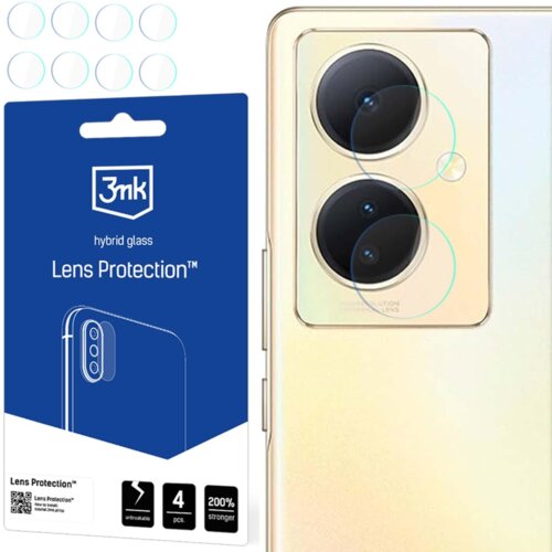 3mk VIVO V29 LITE 5G ZA&amp;Scaron;ČITA LEČ KALJENO STEKLO ZA TELEFON, (21975509) Slike