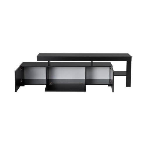 Hanah home TV komoda Belize, 192 cm, crna Slike