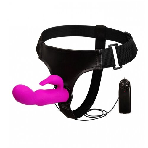 Baile Strap on sa vibracijom Ultra Passionate, Roze Slike