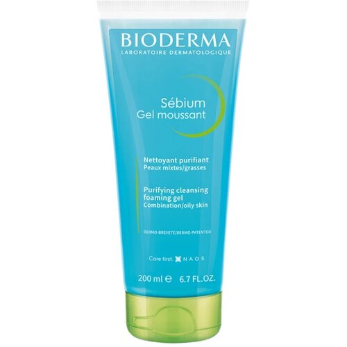 Bioderma Sebium Gel za umivanje Moussant, 200 ml Slike